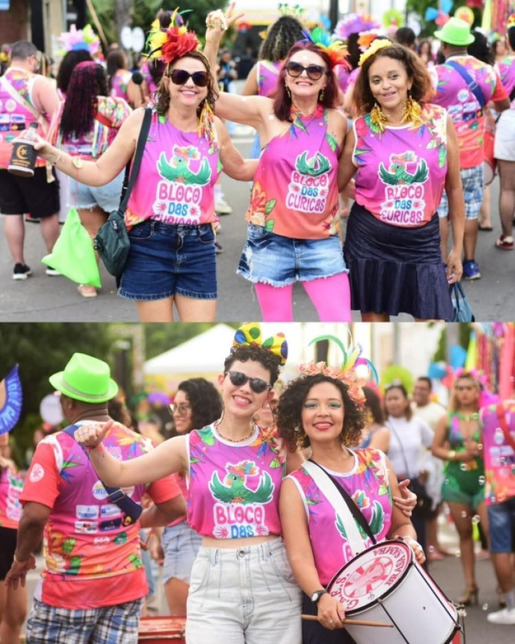 Bloco das Curicas,  um sucesso 
