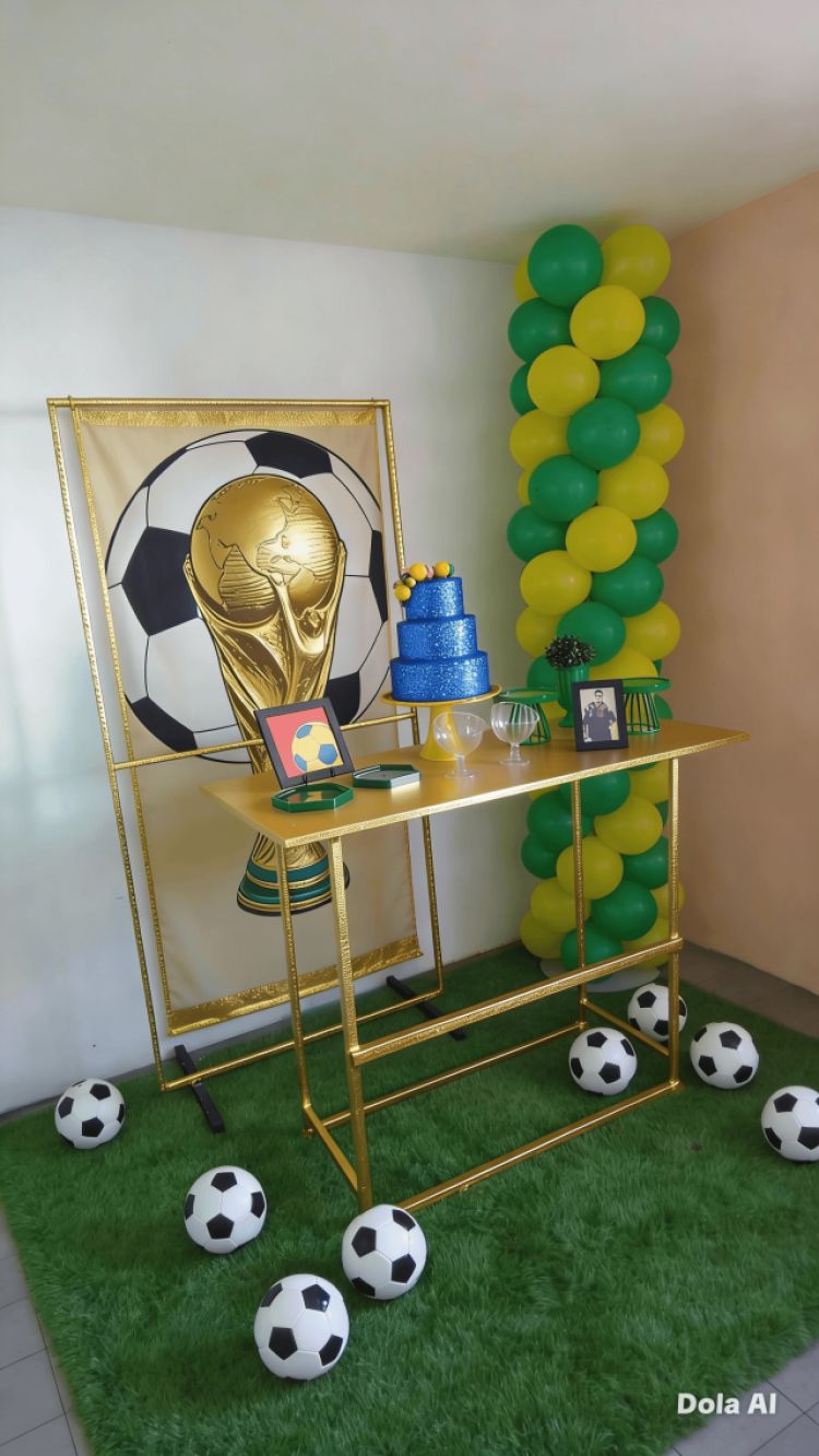 Copa do Mundo | Temas diversos estão no catálogo da Estrutura de Festa 
