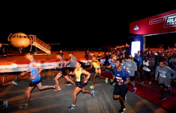 A prova integra o Santander Track&Field Run Series