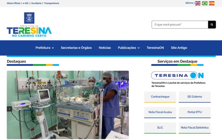 Aguardem o novo site da PMT 