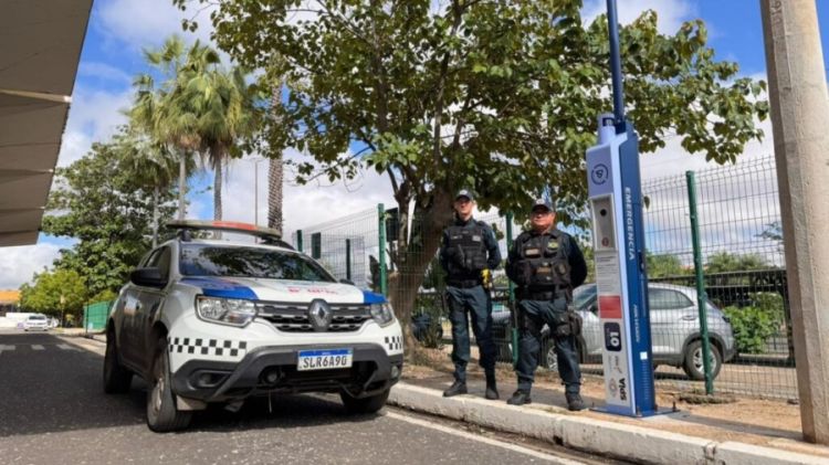  Neste sábado (16), mais um totem inteligente com botão de emergência