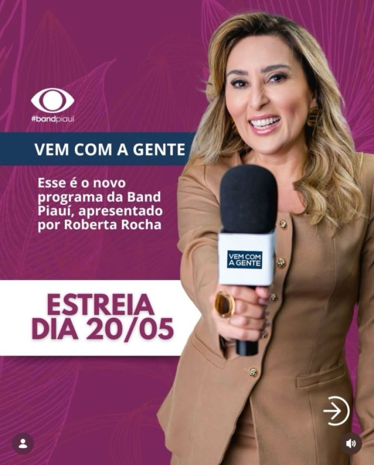 Roberto Rocha na TV Band 