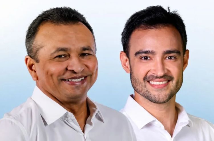 DOBRADINHA l ex-deputado federal Fábio Abreu  e Vinícius Dias (PT-PI) 