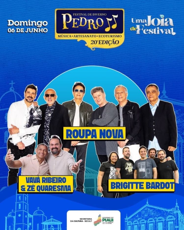 Festival de Música em Pedro II se encerra nesse domingo