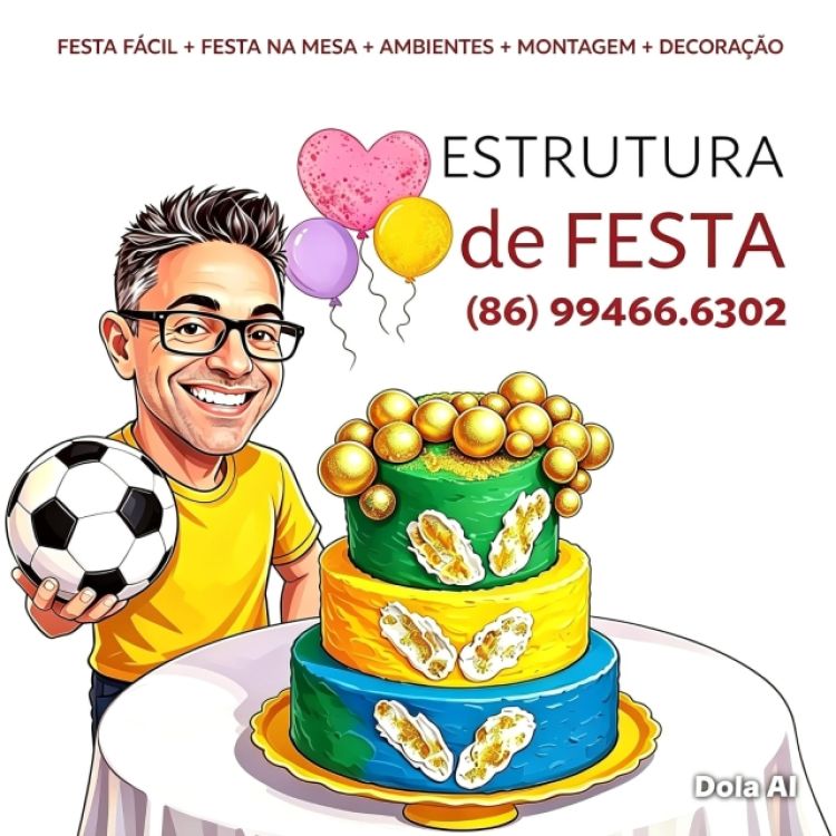 Festa Fácil tem opções diversas no Instagram @estruturadefesta2 Whatsapp: 86 99466 6302 