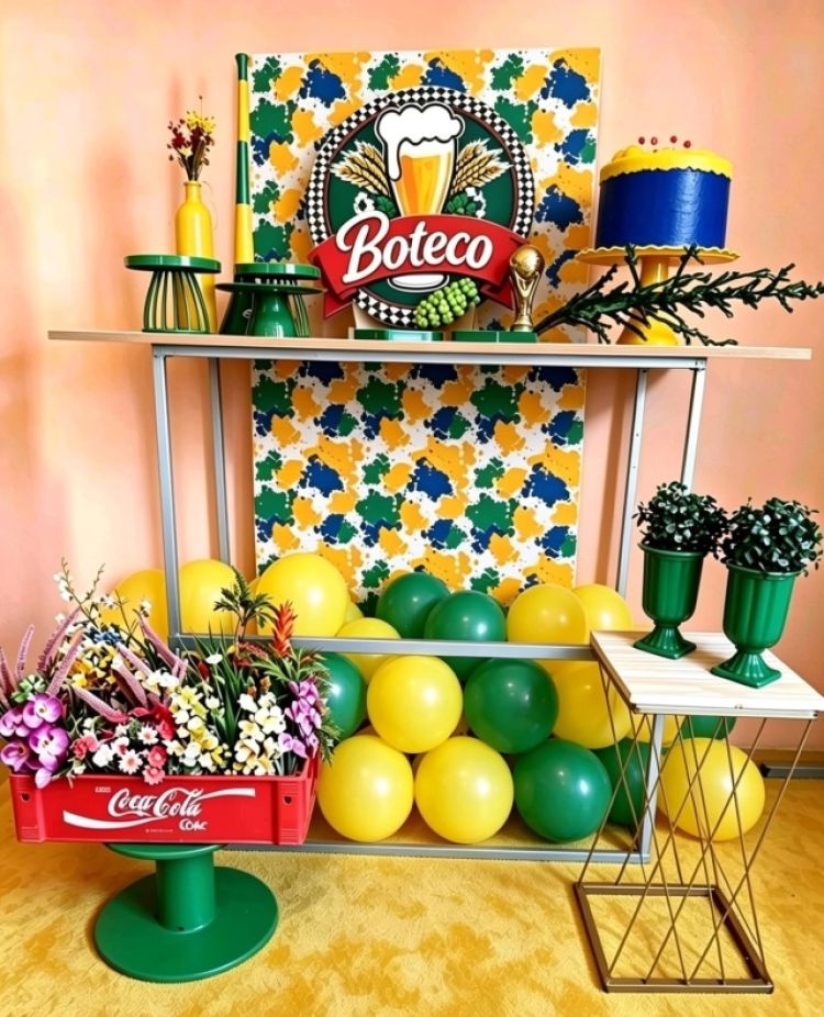 O Kit Copa e Boteco traduz a tendência do momento nas festas