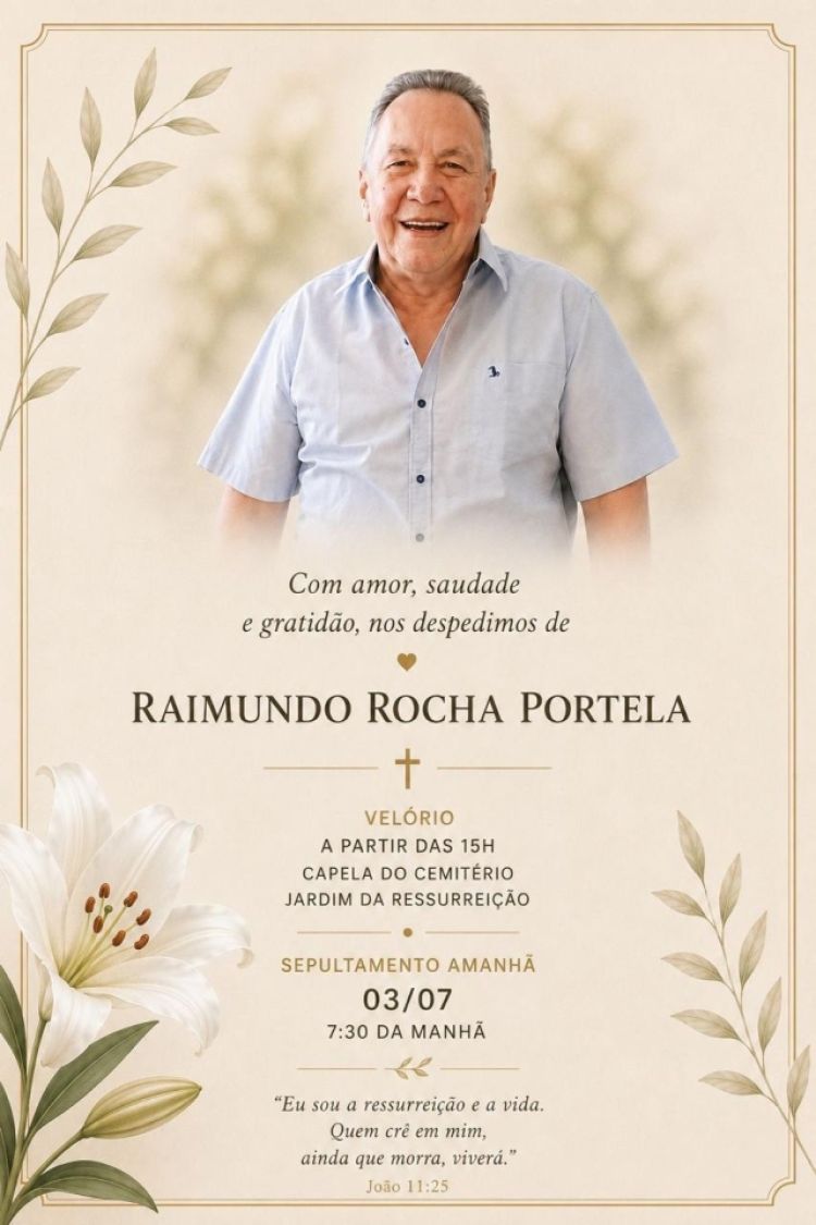 O adeus ao empresário pioneiro Raimundo Portela 