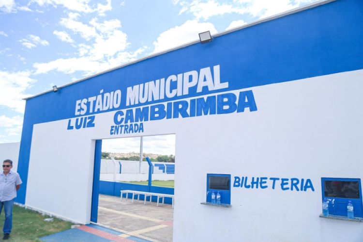 Melhoria no estádio municipal de Campinas do Piauí 