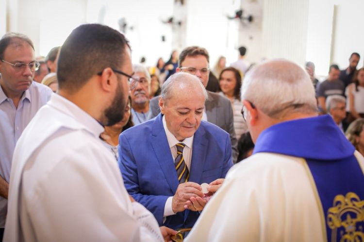 Silvio Mendes na Igreja Matriz Nossa Senhora do Amparo