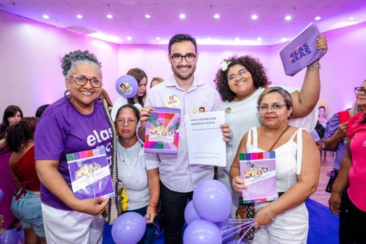 Também participaram do encontro as candidatas a deputada federal Zenaide Lustosa (PT), Sara Menezes (MDB) 