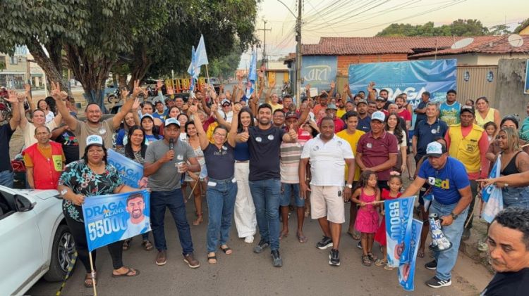 População de Altos abraça Draga Alana