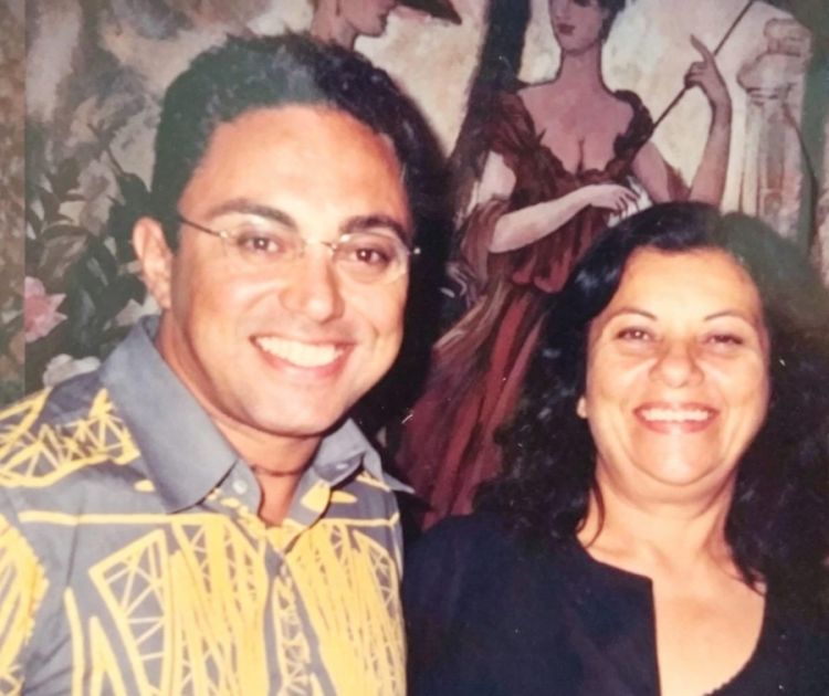 Fábio Teles e Elvira Raulino 