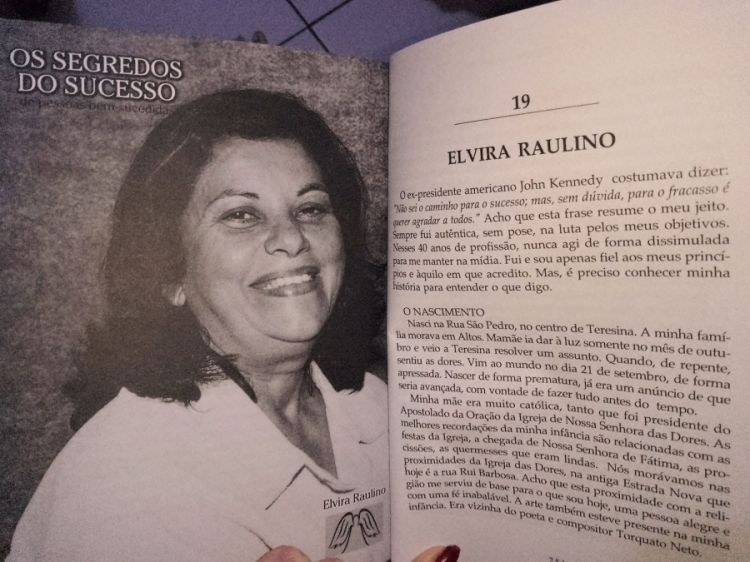 Elvira Raulino terá homenagem pelos 80 anos de vida