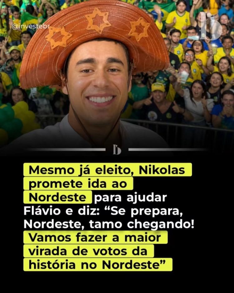 Nikolas no Nordeste 
