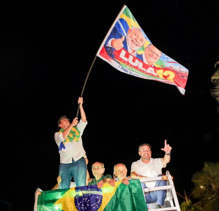 Rafael Fonteles recebido em Teresina apos a reeleição para o presidente Lula 