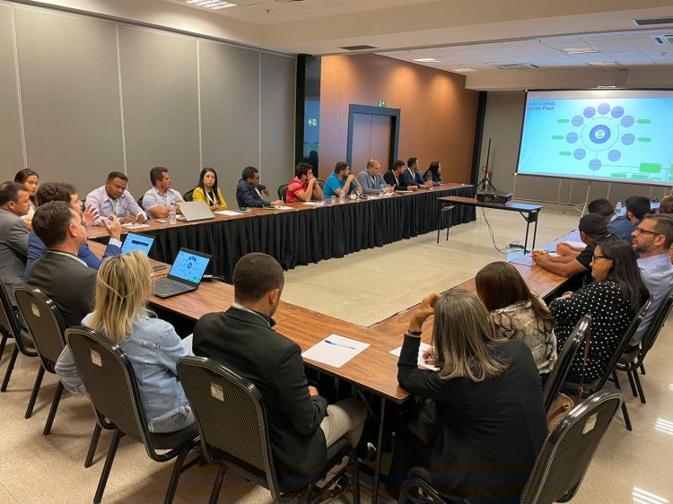 Durante o encontro, também foram apresentados os sistemas do TCE Piauí
