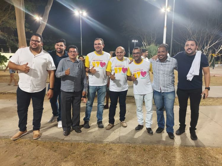 Convidados durante a solenidade