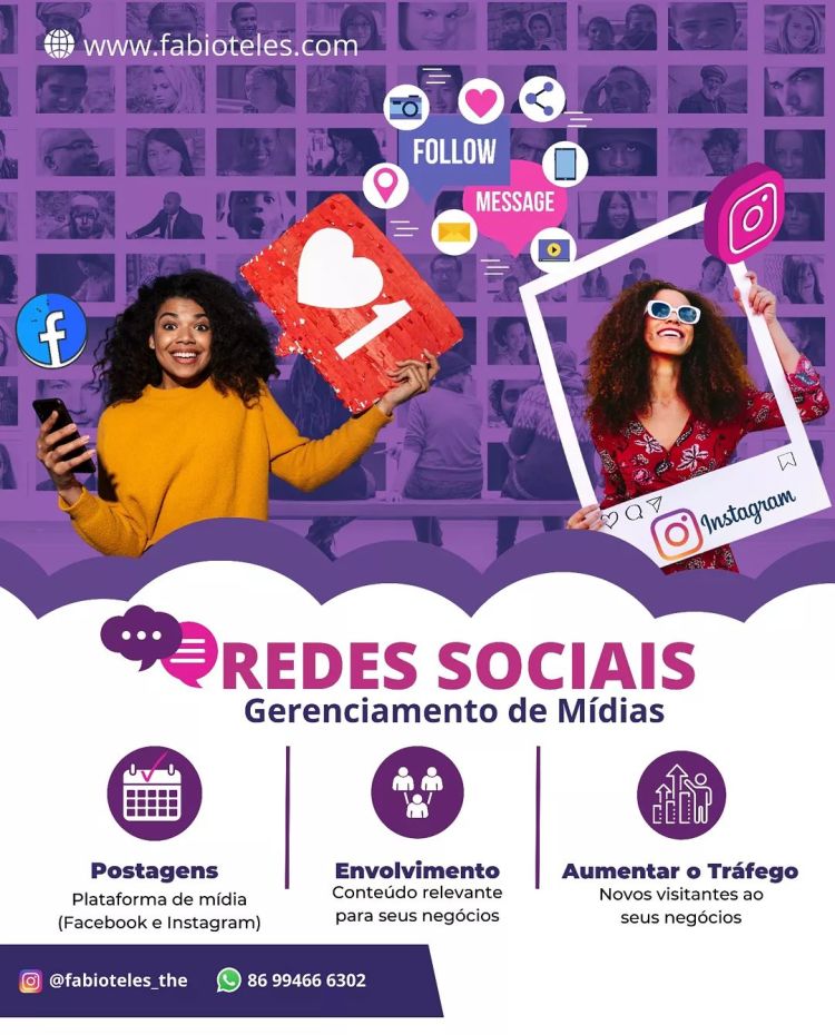 Nós elaboramos suas redes sociais