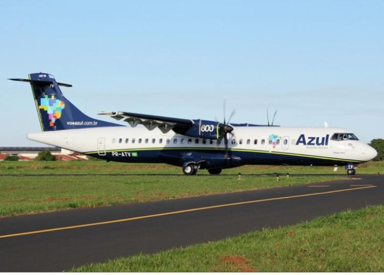  O trajeto será operado pela empresa Azul Linhas Aéreas