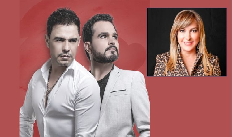 Dina Magalhães de Teresina: parceria com Zezé Di Camargo e Luciano 