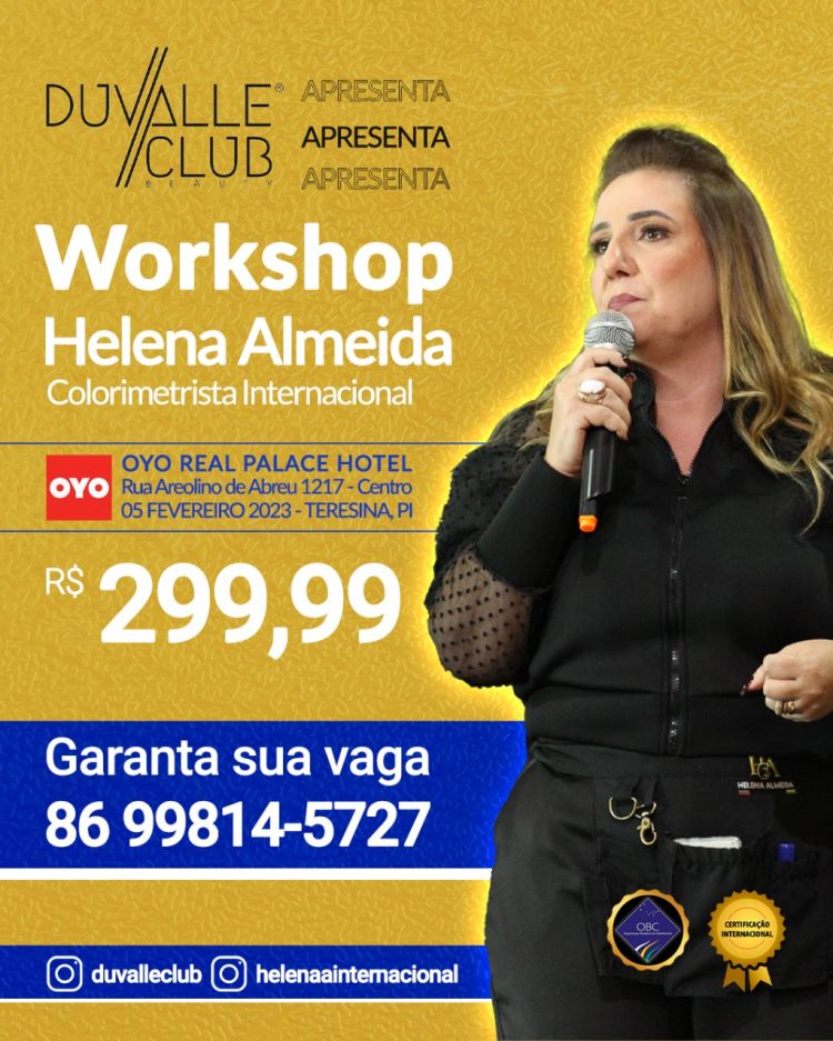 Helena Almeida: colorimetrista internacional em Teresina