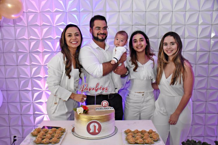 Rogers Ramon - aniversariante - e família 