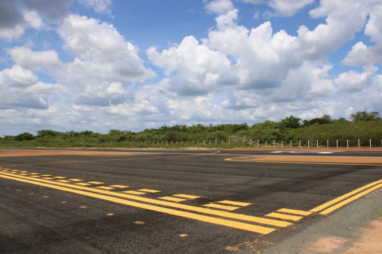 O cercamento da área foi executado pelo Gabinete Militar do Piauí
