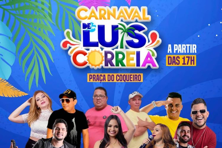 Prefeitura de Luís Correia lança programação do Carnaval 2023