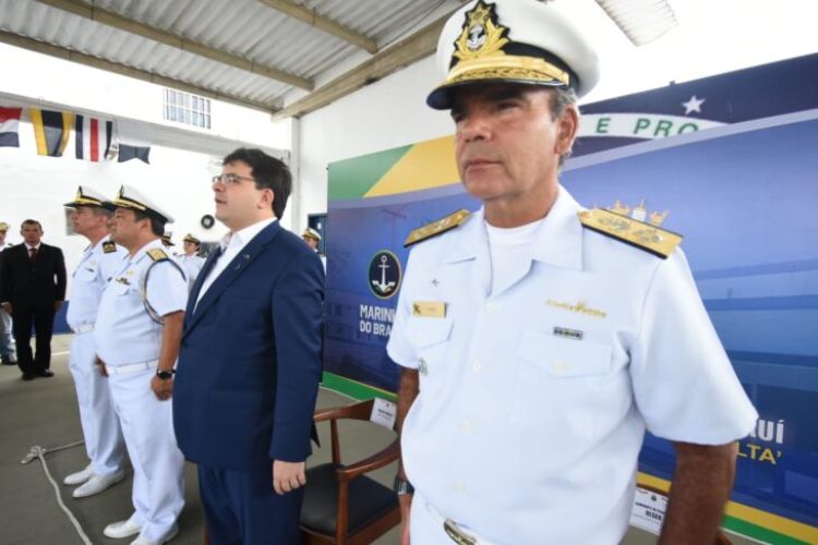 Rafael Fonteles falou sobre a importância da parceria com a Marinha e a Capitania dos Portos