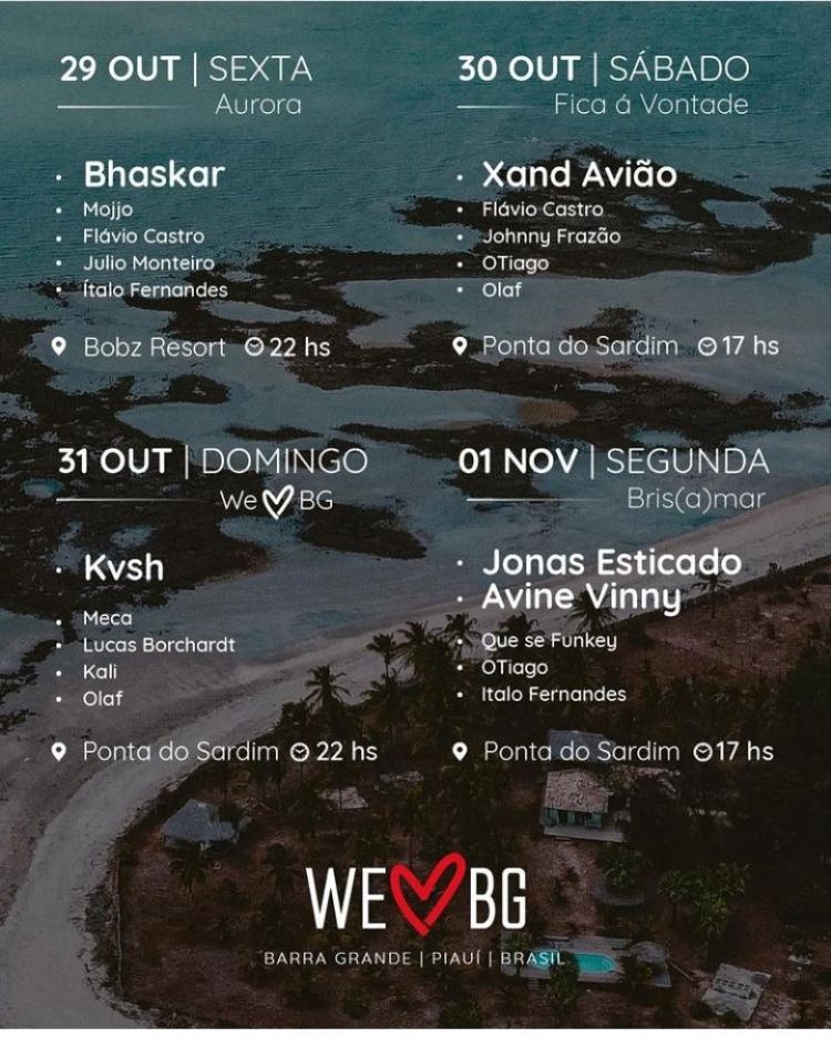 Confira as atrações do festival Bob Z em Barra Grande