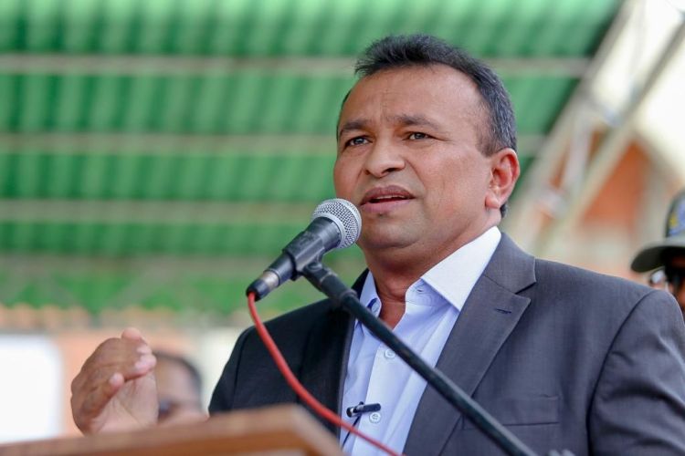 O secretário da Sada, Fábio Abreu