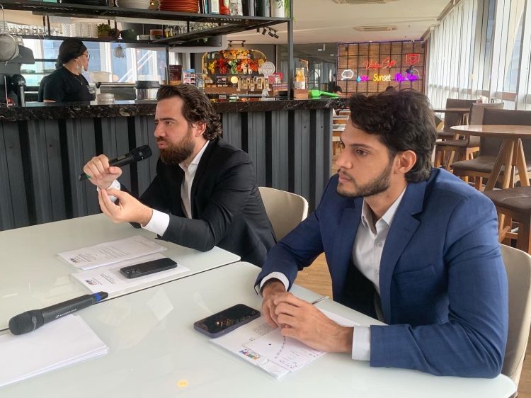 Secretário de Desenvolvimento Econômico e Turismo, Iran Felinto, superintendente da SAAD Centro, Roncalli Filho Secretário de Desenvolvimento Econômico e Turismo, Iran Felinto, superintendente da SAAD Centro, Roncalli Filho
