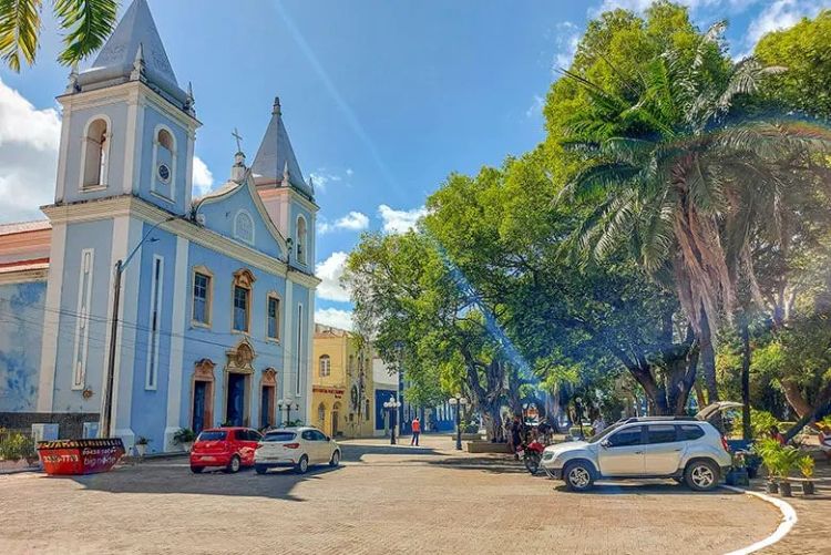 Igreja N. S. da Graça na Praça da Graça em Parnaíba  Igreja N. S. da Graça na Praça da Graça em Parnaíba