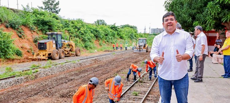 Com as obras, a expectativa é que o número de passageiros transportados diariamente chegue a 50 mil Com as obras, a expectativa é que o número de passageiros transportados diariamente chegue a 50 mil