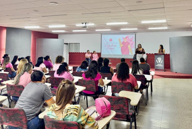 Isaac Meneses, destacou a importância de promover ações que fortaleçam o bem-estar físico e emocional das servidoras Isaac Meneses, destacou a importância de promover ações que fortaleçam o bem-estar físico e emocional das servidoras